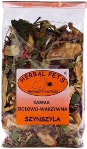 Herbal Pets Karma ziołowo-owocowa dla szynszyla 150g