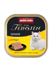 Animonda Vom Feinsten karma dla starszych kotów z drobiem 100g