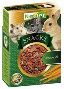 Nestor Snacks Marchewka pokarm dla gryzoni i królików