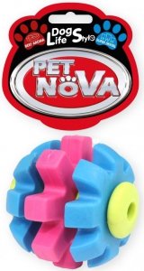 Pet Nova Piłka superdental 7cm, kolorowa woło
