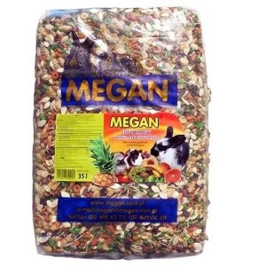 Megan Owocowy przysmak dla gryzoni 35l/12,95kg worek