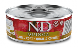ND Cat Adult Quinoa Skin&Coat Quail 80 g 