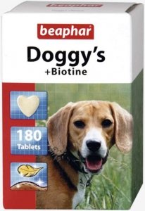 Beaphar Doggy's Biotin witaminy dla psa 180szt