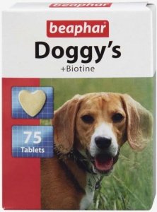 Beaphar Doggy's Biotin 75 szt - drażetki dla psa