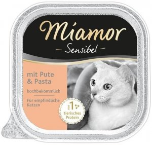 Miamor Sensibel karma dla kota z indykiem i makaronem 100g szalka