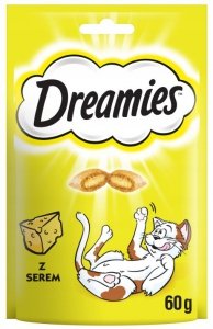 Dreamies Przysmak dla kota  z serem 60g