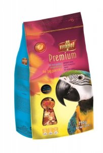 VITAPOL PREMIUM Pokarm dla Papugi dużej 750g