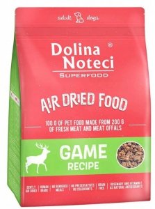 Dolina Noteci Superfood 1kg suszona karma dla psa karma dla psa z dziczyzną