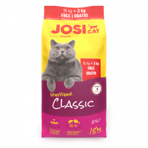 JOSERA JosiCat Sterilised Classic 15+3kg 