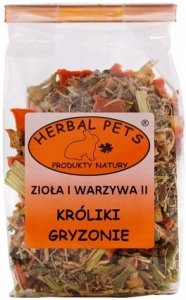 Herbal Pets Zioła warzywa II Królik gryzoń 50g