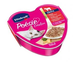 Vitakraft Poesie Creation cielęcina szalka 85g