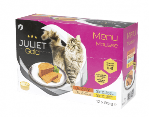 Juliet Gold mus dla kota mix smaków 12x85g 