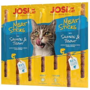 JosiCat Meat Sticks łosoś dorsz dla kota 35g 