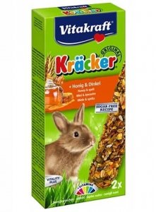 Vitakraft Kracker 2 szt dla królika miód/orkisz