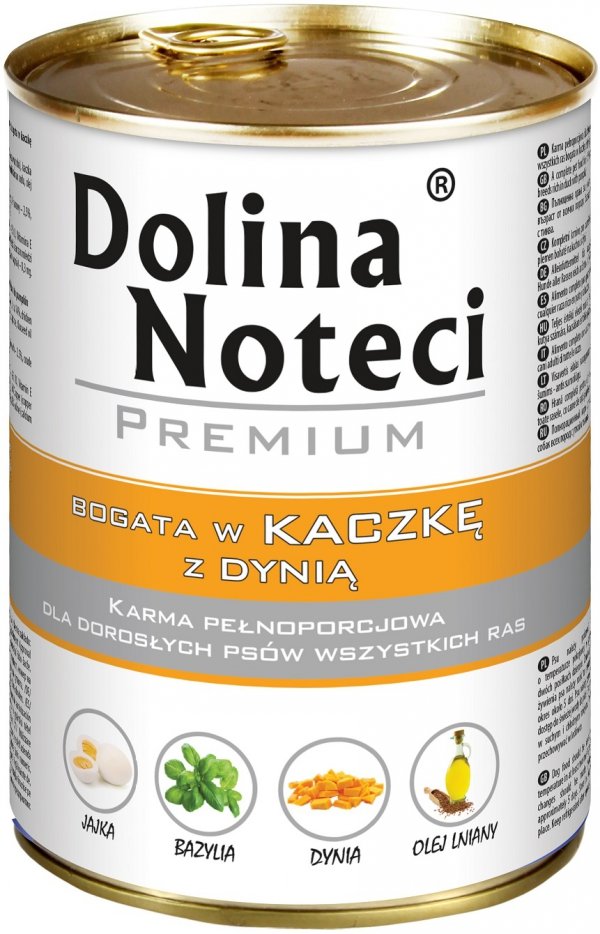 Dolina Noteci kaczka+ dynia puszka 400g