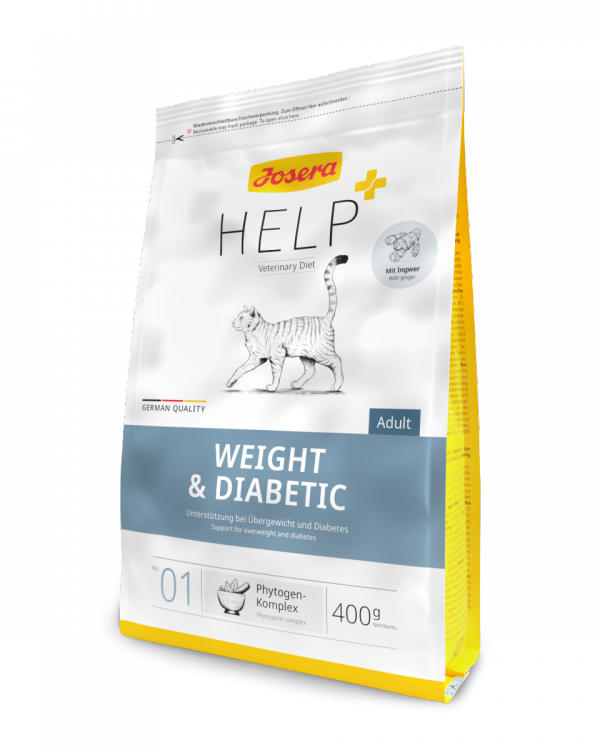 JOSERA Weight Diabetic dla kota 400g