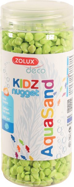 ZOLUX Żwirek Aquasand Nugget 500ml zieleń