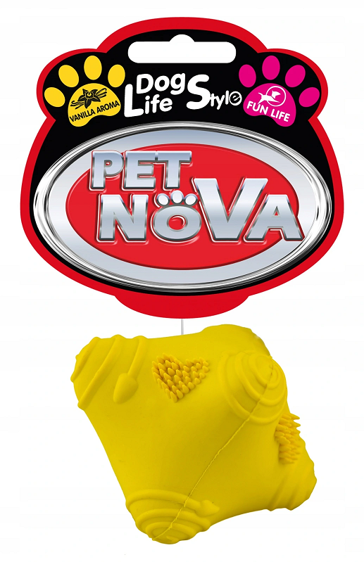 Pet Nova Piłka wariatka 5cm żółta