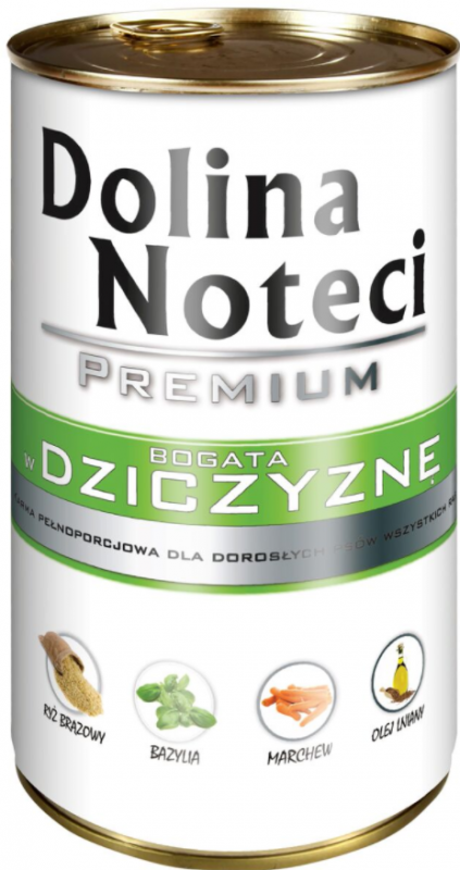 Dolina Noteci dziczyzna puszka dla psa 400g