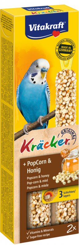 Vitakraft 2252 Kracker Falista 2szt Popcorn Miód