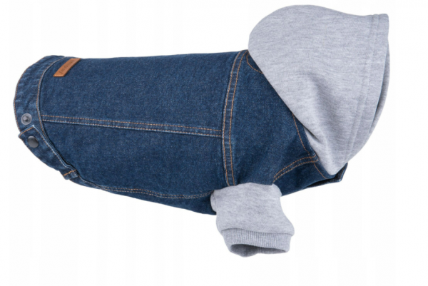  Amiplay Denim kurtka z kapturem dla psa 45cm