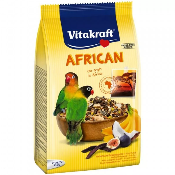 Vitakraft African dla małych papug 750g 