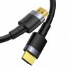 BASEUS kabel HDMI - HDMI 4K 60Hz FULL HD 2.0 1 metr czarny CADKLF-E01