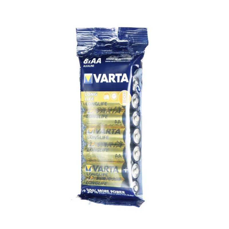 Bateria Alkaliczna VARTA R6 (AA) 8 szt. Longlife