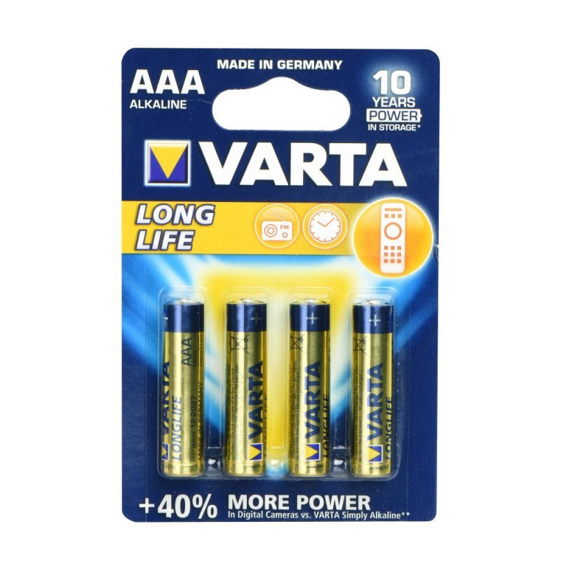 Bateria Alkaliczna VARTA R3 (AAA) 4 szt. Longlife