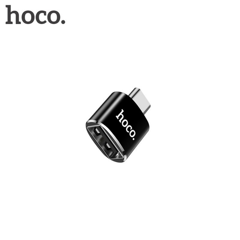 HOCO adapter OTG Typ C do USB A UA5 czarny