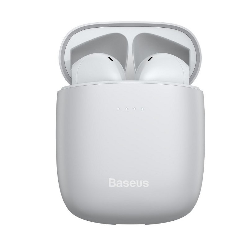 BASEUS słuchawki bezprzewodowe / bluetooth TWS Encok True W04 białe NGW04-02