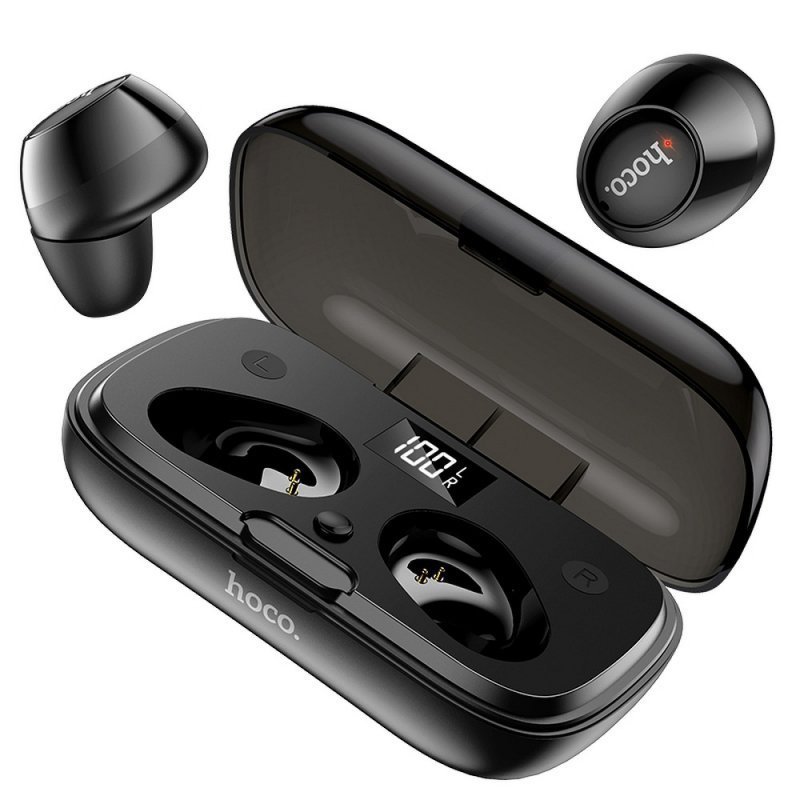 HOCO słuchawki bezprzewodowe / bluetooth stereo Delight TWS ES52 czarne