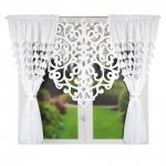 Komplet zasłon z panelem Sophia 400x160 – srebrne cyrkonie i kryształ