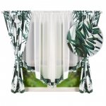 Komplet zasłon z panelem firanowym 400x160 Selena