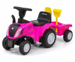 MILLY MALLI Pojazd NEW HOLLAND T7 traktor pink