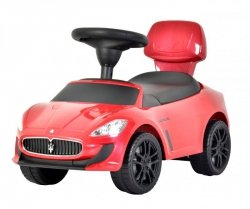 Jeździk dla dziecka pchacz chodzik Maserati Gran Cabrio MC czerwony