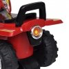 Czerwony quad jeździk dla dzieci, ze światłem i dźwiękiem