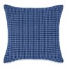 2-częściowy zestaw poduszek, welur, 45x45 cm, niebieski