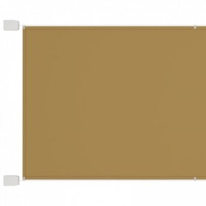 Markiza pionowa, beżowa, 180x270 cm, tkanina Oxford 