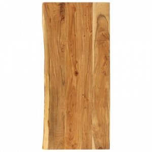 Blat łazienkowy, lite drewno akacjowe, 120 x 55 x 3,8 cm