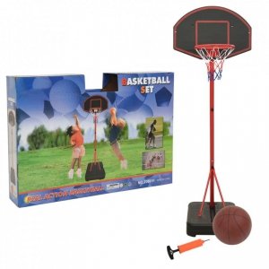 Zestaw do koszykówki dla dzieci, regulowany, 190 cm
