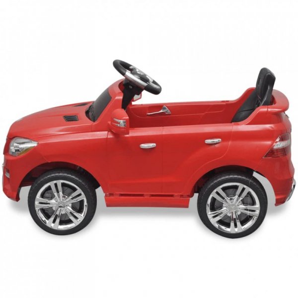 Samochód elektryczny dla dzieci Czerwony Mercedes Benz ML350 + pilot