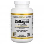 Hydrolyzed Collagen Peptides i Vitamin C | Hydrolizowane Peptydy Kolagenu z Witaminą C 250 tab.