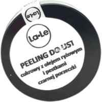 Peeling do ust cukrowy z pestkami czarnej porzeczki, 15 ml 