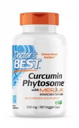 DOCTOR'S BEST Curcumin Phytosome with Meriva (180 kaps.)