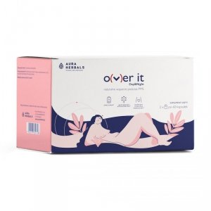 AURA HERBALS Over it - wsparcie PMS - zestaw (2 x 60 kaps.)