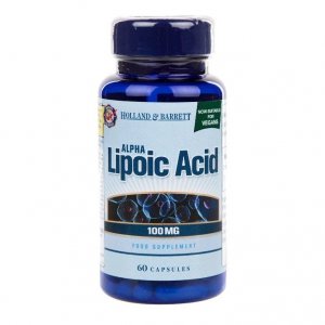 HOLLAND & BARRETT Kwas Alfa Liponowy (60 kaps.)