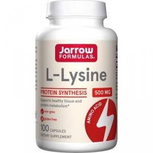 JARROW FORMULAS L-Lizyna 500 mg (100 kaps.)