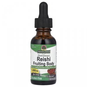 NATURE'S ANSWER Reishi Fruiting Body - Ekstrakt z owocników Reishi (30 ml)