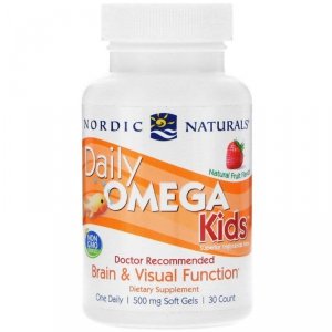 NORDIC NATURALS Daily Omega Kids (30 kaps.)